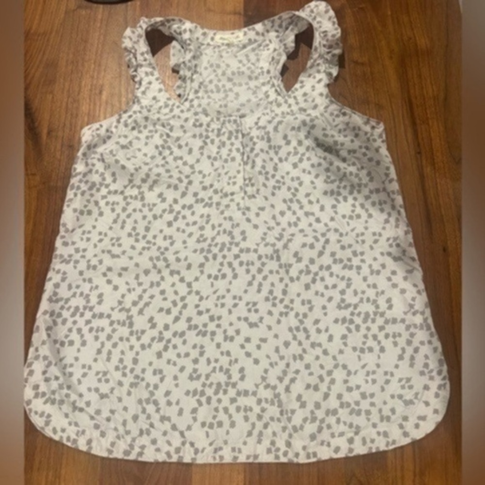 MARTIN OSA 100% Silk Printed A-Line Tank Top Womens Size 8 V Neck